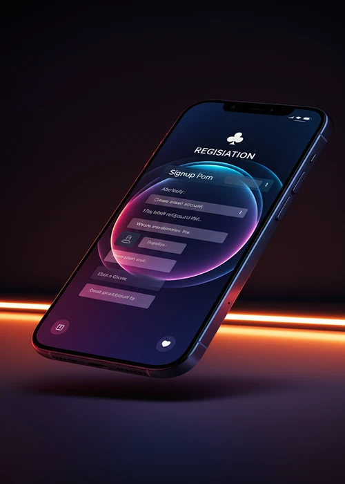 Interface de la page d'inscription de Casinozer, montrant le formulaire à remplir pour créer un nouveau compte sécurisé